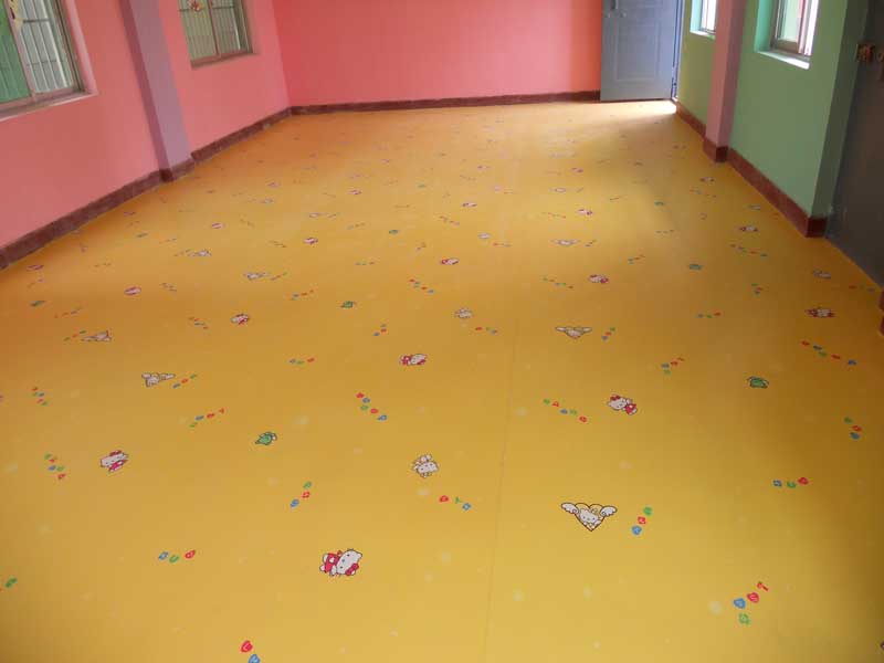 陜西省渭南市金太陽(yáng)培育中心幼兒園地板